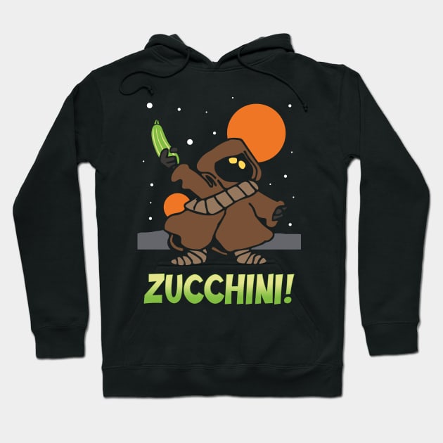 Zucchini Hoodie by TrulyMadlyGeekly